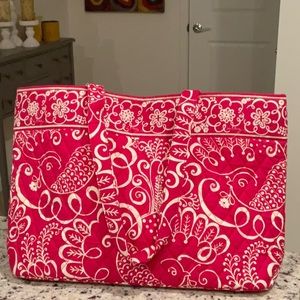 Vera Bradley twirly birds purse